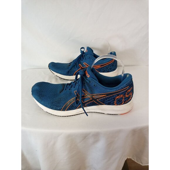 Asics Men's Feel Fast Blue White Orange Athletic Shoes Size 10 - Picture 5 of 11